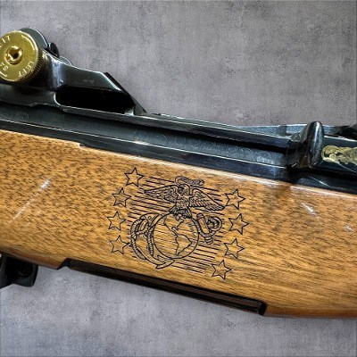 SPRINGFIELD ARMORY M1 Garand Marine Commemortive 24k Gold.30-06 SPRG - Image 13 of 25