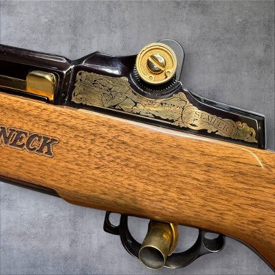 SPRINGFIELD ARMORY M1 Garand Marine Commemortive 24k Gold.30-06 SPRG - Image 6 of 25