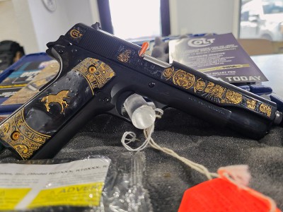 COLT 1911 Government Aztec Empire Model 70 1 of 500 .38 SUPER - Image 8 of 10