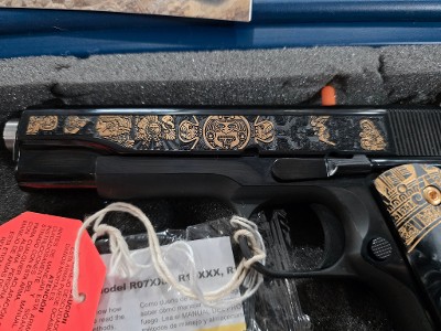 COLT 1911 Government Aztec Empire Model 70 1 of 500 .38 SUPER - Image 9 of 10