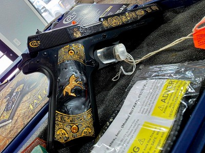 COLT 1911 Government Aztec Empire Model 70 1 of 500 .38 SUPER - Image 6 of 10