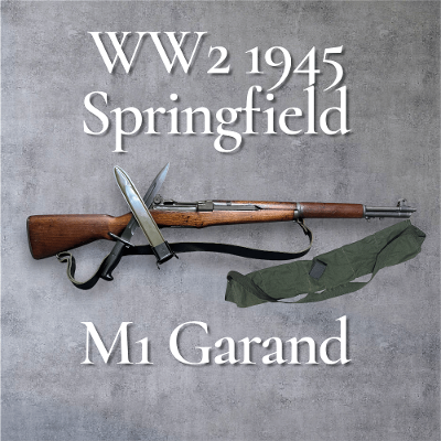 SPRINGFIELD ARMORY M1 Garand WW2 1945 .30-06 SPRG - Image 1 of 16