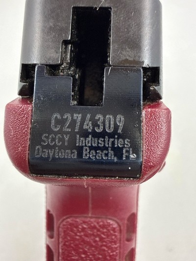 SCCY CPX-1 RD 9MM LUGER (9X19 PARA) - Image 3 of 9