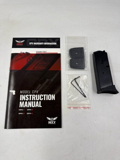 SCCY CPX-1 RD 9MM LUGER (9X19 PARA) - Image 7 of 9