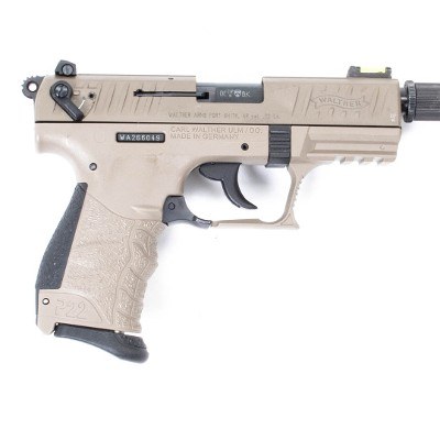 WALTHER P22Q TACTICAL FACTORY REFURBISHED .22 LR - Image 2 of 3