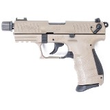WALTHER P22Q TACTICAL FACTORY REFURBISHED .22 LR - Image 1 of 3