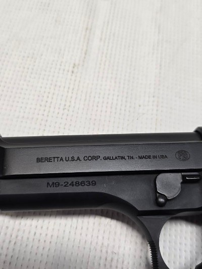 BERETTA M9 9MM LUGER (9x19 PARA) - Image 4 of 12