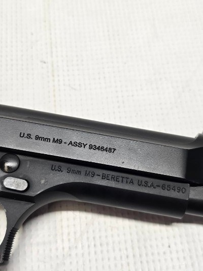 BERETTA M9 9MM LUGER (9x19 PARA) - Image 5 of 12