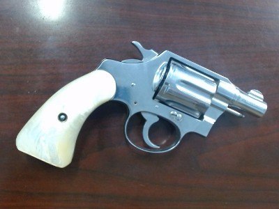 COLT DETECTIVE SPECIAL NICKEL .38 - Image 2 of 7