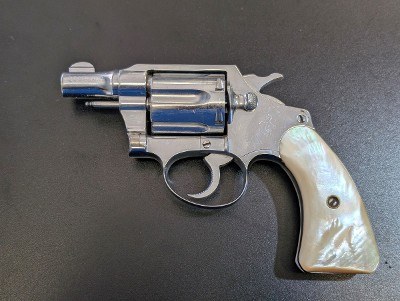 COLT DETECTIVE SPECIAL NICKEL .38 - Image 3 of 7