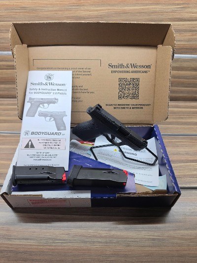 SMITH & WESSON BODYGUARD 2.0 NMS .380 ACP - Image 1 of 7