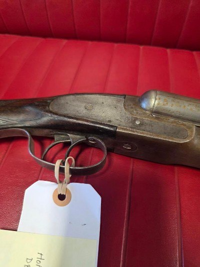 HOPKINS & ALLEN ARMS COMPANY DOUBLE BARREL 12 GA - Image 9 of 12