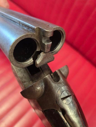 HOPKINS & ALLEN ARMS COMPANY DOUBLE BARREL 12 GA - Image 12 of 12