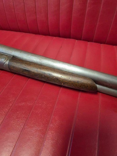 HOPKINS & ALLEN ARMS COMPANY DOUBLE BARREL 12 GA - Image 7 of 12