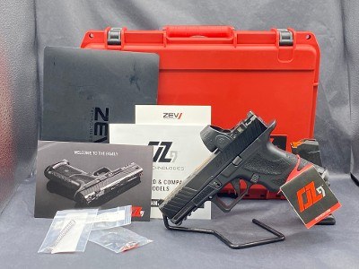 ZEV TECHNOLOGIES OZ9C HYPER-COMP 9MM LUGER (9x19 PARA) - Image 1 of 10