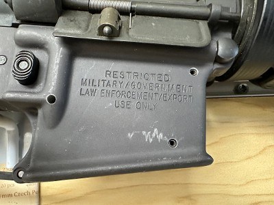 COLT AR-15 9mm Carbine (LE Trade-In) 9MM LUGER (9x19 PARA) - Image 9 of 11