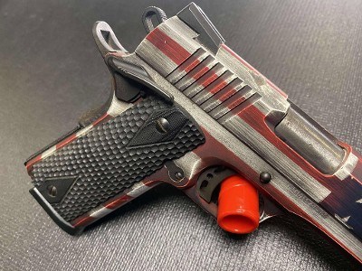 CITADEL 1911 A1 Government 45 ACP Full Size with American Flag .45 ACP - Image 2 of 7
