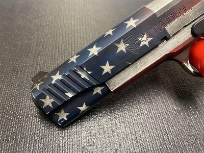 CITADEL 1911 A1 Government 45 ACP Full Size with American Flag .45 ACP - Image 6 of 7