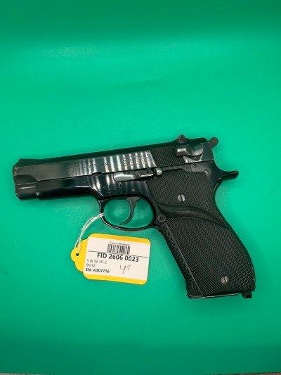 SMITH & WESSON 39-2 9MM LUGER (9x19 PARA) - Image 1 of 2