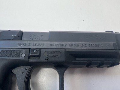 CENTURY ARMS CANIK TP9SF 9MM LUGER (9x19 PARA) - Image 12 of 12