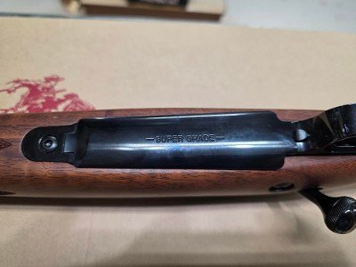 WINCHESTER M70 SUPER GRADE .338 WIN MAG - Image 9 of 10