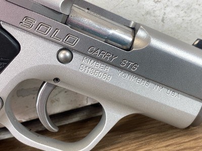 KIMBER SOLO CARRY STS 9MM LUGER (9x19 PARA) - Image 5 of 11
