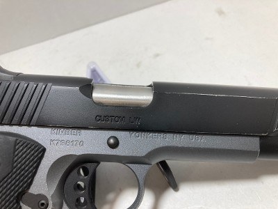KIMBER 1911 CUSTOM LW .45 ACP - Image 4 of 10