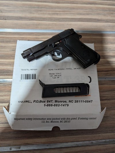 BERETTA M1934C .380 ACP - Image 1 of 11