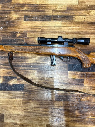WEATHERBY MARK XXII W/Scope. No Mag. .22 LR - Image 7 of 10