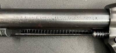 COLT NEW FRONTIER SCOUT .22 LR - Image 4 of 11