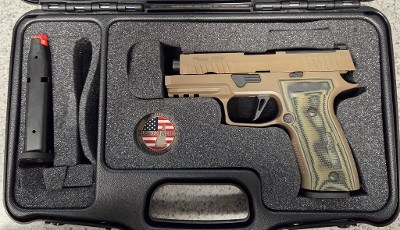 SIG SAUER P320 AXG SCORPION 9MM LUGER (9X19 PARA) - Image 1 of 4