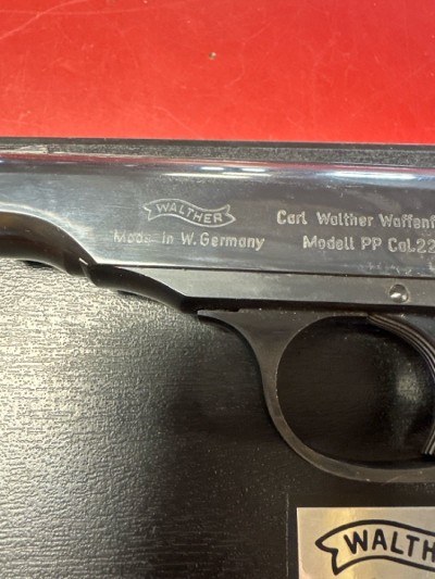 WALTHER MODELL PP .22 LR - Image 3 of 5