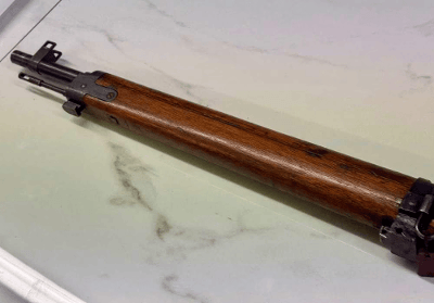 ARISAKA Type 99 No Mum All Matching Tokyo Juki Kogyo Series 1 Ladder Sight Monopod Band Religious Charm 7.7X58MM ARISAKA - Image 14 of 18