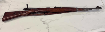 MAUSER Oberndorf Kar98 "42" 8mm Mauser 1939 WaA63 All Matching w/Cleaning Rod & Muzzle Protector 8MM MAUSER - Image 1 of 24