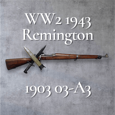 REMINGTON 1903 03-A3 WW2 1943 .30-06 SPRG - Image 1 of 18