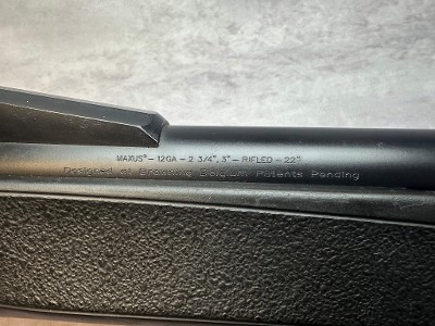 BROWNING Maxus Deer Stalker 12 GA - Image 11 of 12