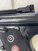 RUGER MARK III TARGET W/ RAIL .22 CAL - Image 2 of 6