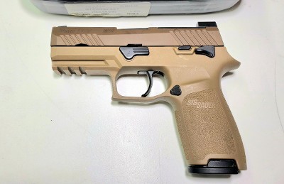 SIG SAUER TWO TONE PRE-OWNED SIG P320 CHAMBERED IN 9MM 9MM LUGER (9x19 PARA) - Image 2 of 2