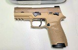 SIG SAUER TWO TONE PRE-OWNED SIG P320 CHAMBERED IN 9MM 9MM LUGER (9x19 PARA) - Image 2 of 2