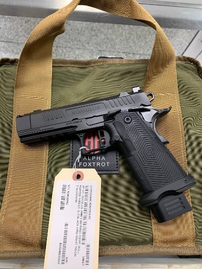 ALPHA FOXTROT AF1911-ROMULUS (SUB-COMPACT COMP) 9MM LUGER (9x19 PARA) - Image 4 of 6