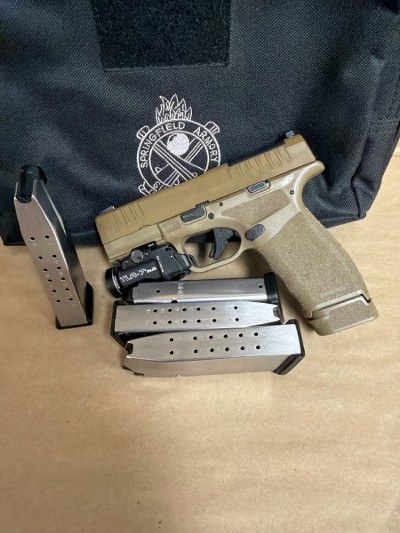 SPRINGFIELD ARMORY HELLCAT PRO FDE 9MM LUGER (9x19 PARA) - Image 1 of 12