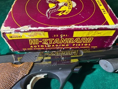 HIGH STANDARD MFG CO Military Supermatic Trophy .22 LR - Image 7 of 12