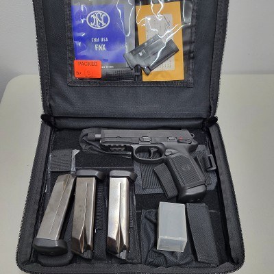FN FNX-45 TACTICAL [BLK] .45 ACP - Image 4 of 4