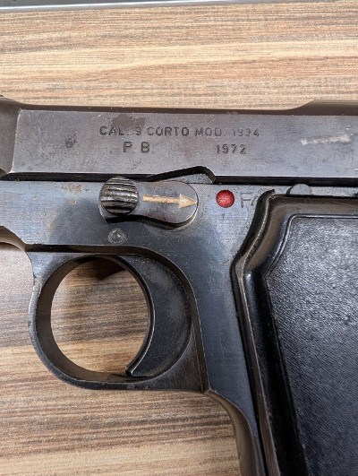 BERETTA M1934CR .380 ACP - Image 7 of 9