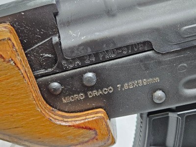 CENTURY ARMS MINI DRACO 7.62X39MM - Image 3 of 3