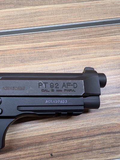 TAURUS PT92 AF-D 9MM LUGER (9x19 PARA) - Image 4 of 7
