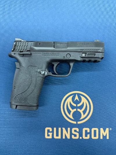 SMITH & WESSON M&P380 SHIELD EZ MANUAL THUMB SAFETY .380 ACP - Image 3 of 6
