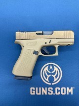 GLOCK G43X [COYOTE BROWN] 9MM LUGER (9x19 PARA) - Image 2 of 6