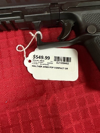 WALTHER PDP COMPACT OPTIC READY 9MM 9MM LUGER (9x19 PARA) - Image 2 of 7