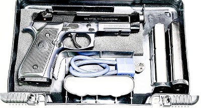 BERETTA BEAUTIFUL LIKE NEW MODEL M9A1 92FS9MM LUGER (9x19 PARA) - Image 2 of 4